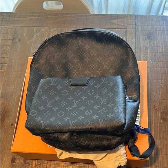 Louis Vuitton Black Monogram Men's Discovery Backpack PM - Picture 1 of 16